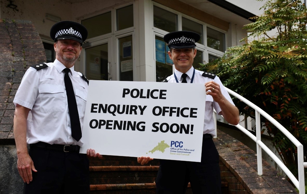 Four More Police Station Front Desks In Cornwall And Devon Set To Reopen